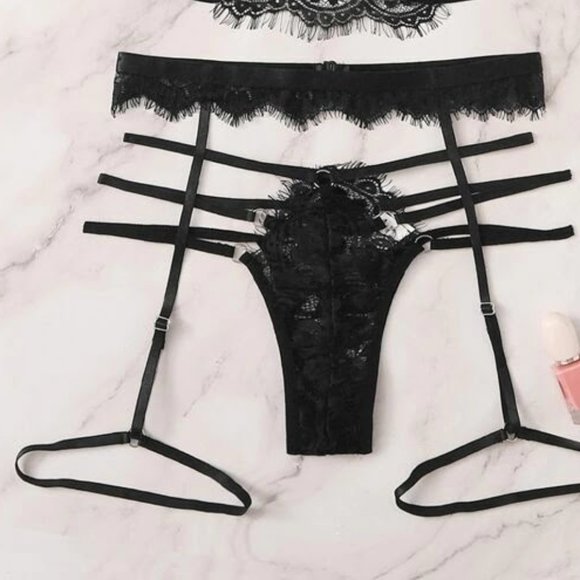 SHEIN Other - NEW Black Sexy Lace Garter